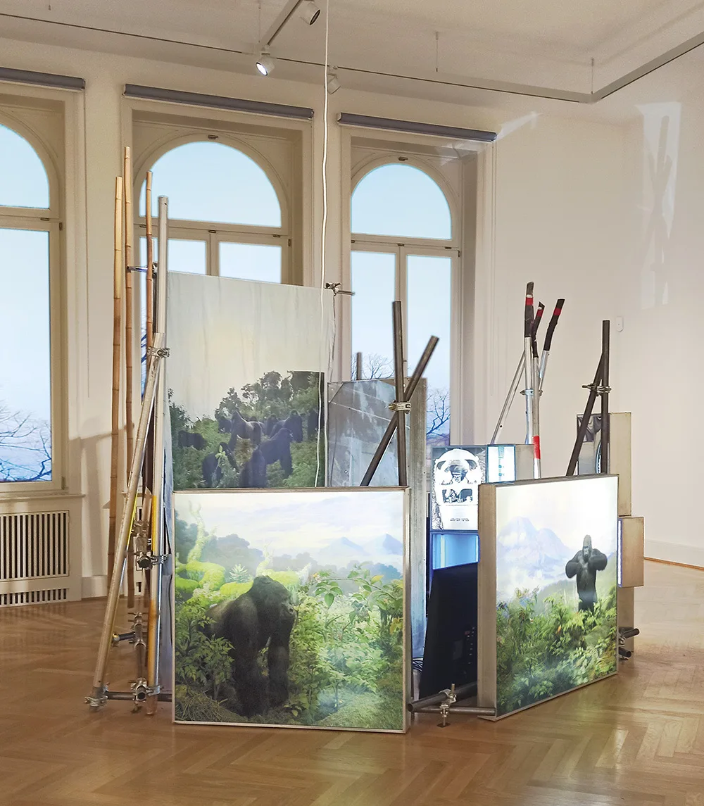 
              “Primates“, Schloss Biesdorf, Berlin, 2022              