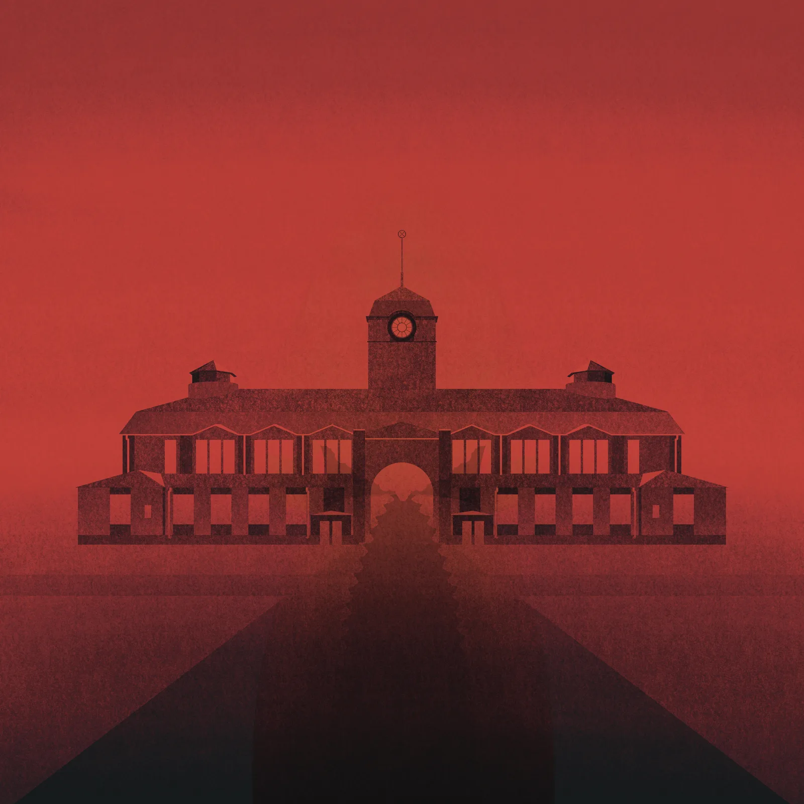 
              ‚heute hier, morgen fort’ Rot, 2026 © Felix Matschke.              