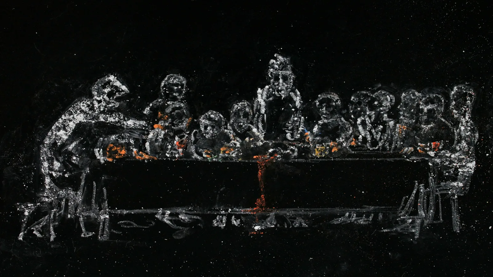
              "Last supper" Videostill - © Lioba von den Driesch              