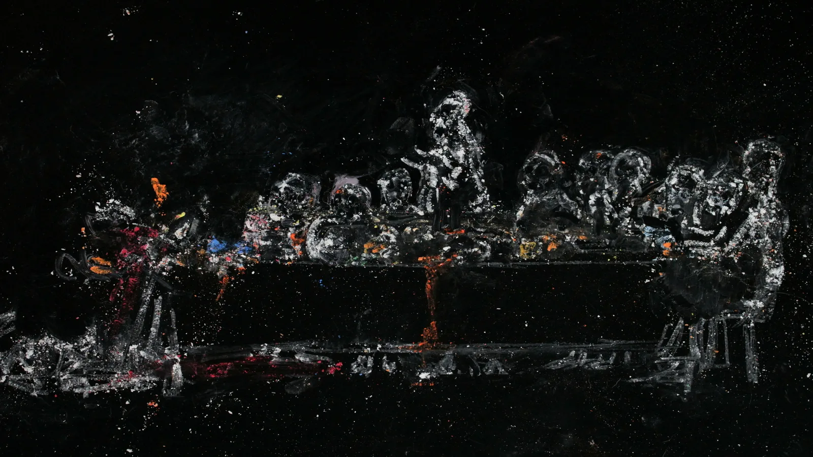 
              "Last supper" Videostill - © Lioba von den Driesch              