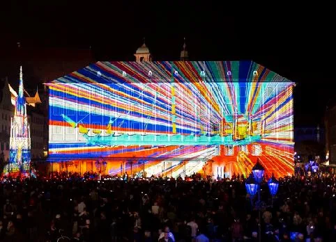 
              Projection Mapping, Studio Videogeist              