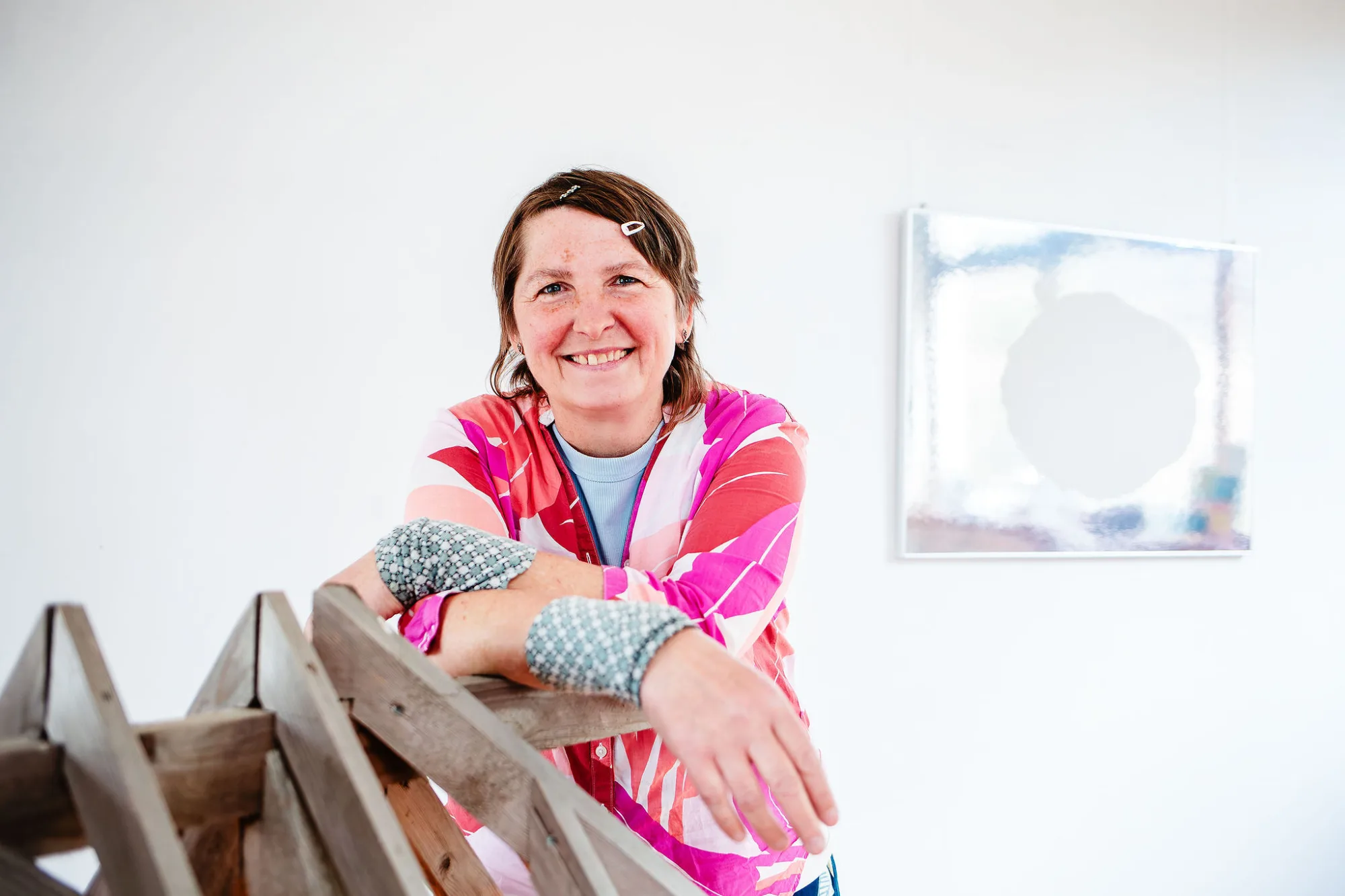 
              Anna Grunemann, Vorstand des Brandung e.V. und Co-Kuratorin der Lausitz Biennale in Jamlitz.              